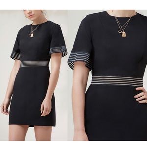 NWT FINDERS “Firelight” SS Mini Dress